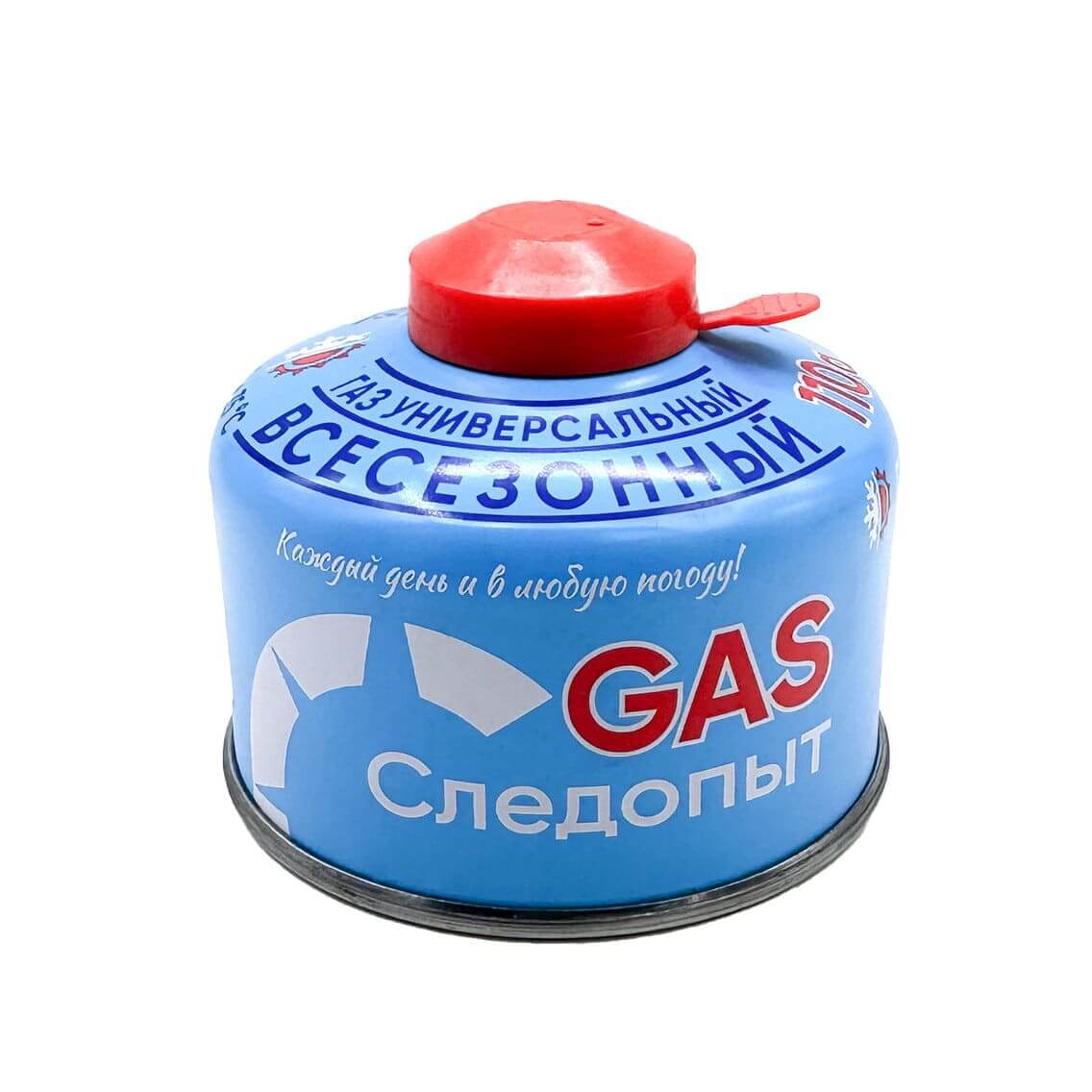 Баллон с газом 110g Следопыт всесезонный резьба